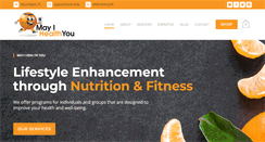 Desktop Screenshot of mayihealthyou.com